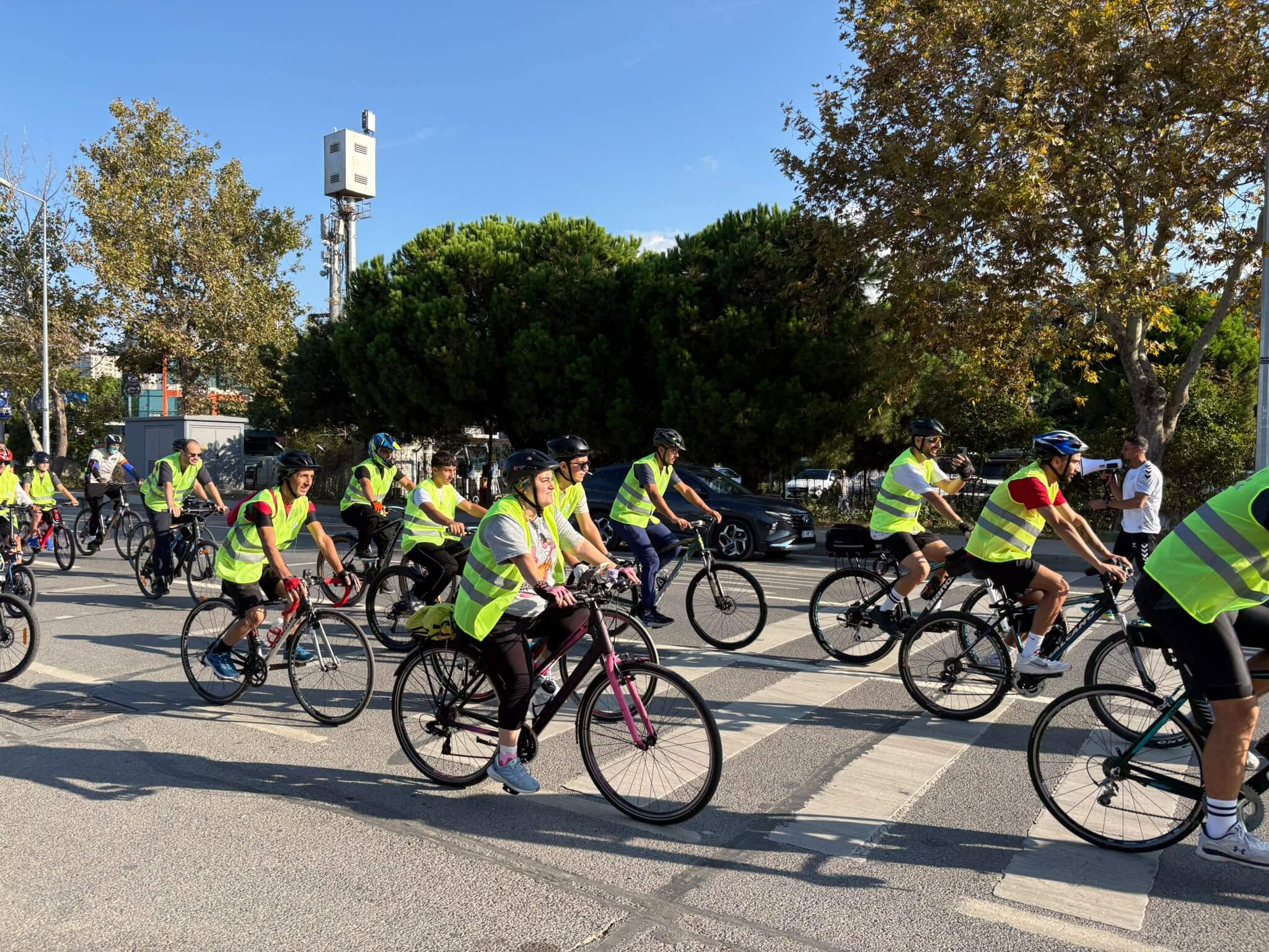 Bağımlılığa karşı pedal çevirdiler 